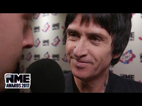 Johnny Marr discusses his next album at the VO5 NME Awards 2017