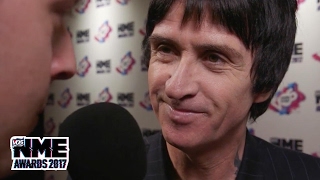 Johnny Marr discusses his next album at the VO5 NME Awards 2017