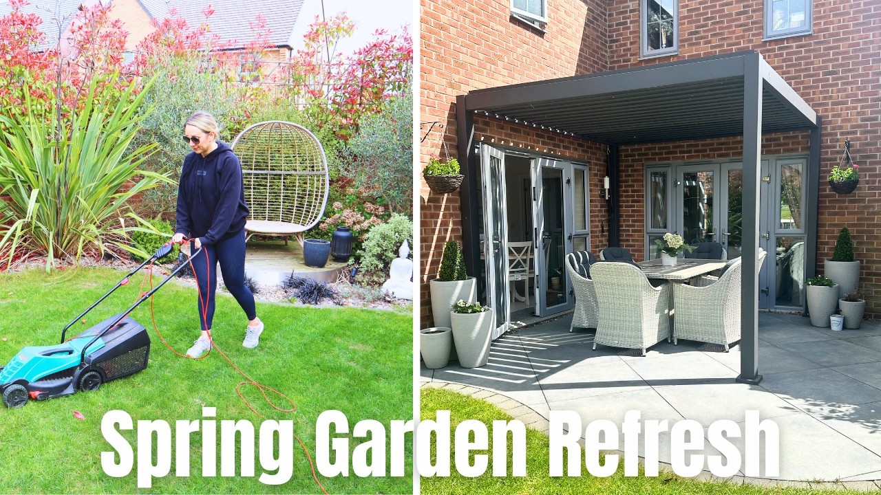 Spring Garden Prep 2026 | Lawn Care, Pruning & Patio Clean Up