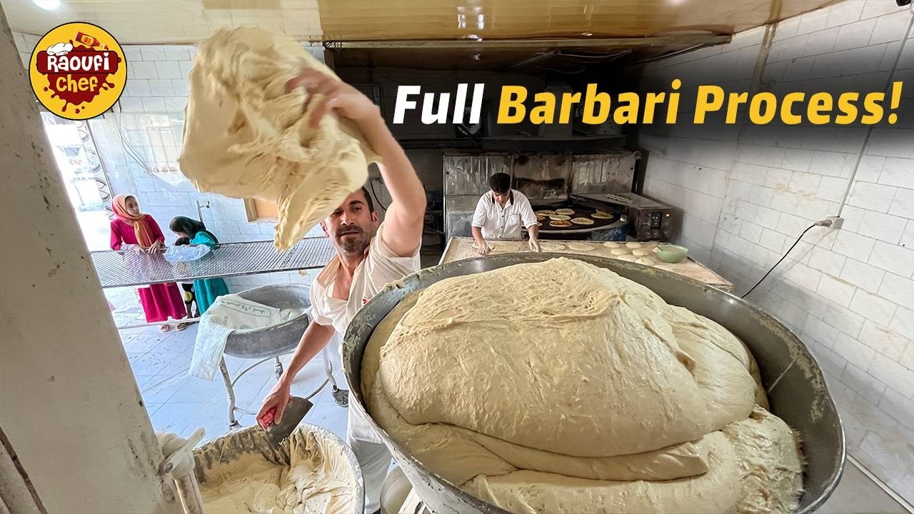 Full Bakery Day: From Opening to Selling Hot Barbari to Waiting Customers