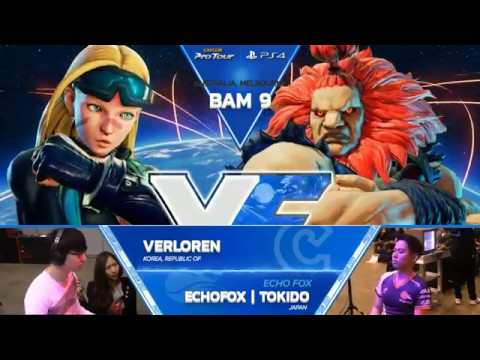 SFV: Verloren vs. Echo Fox | Tokido - Battle Arena Melbourne 9 Top 8 - CPT 2017