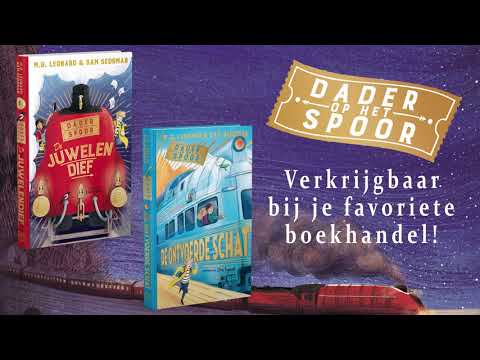 Boektrailer: ‘Dader op het Spoor’ – Sam Sedgman & M.G. Leonard | Uitgeverij De Fontein