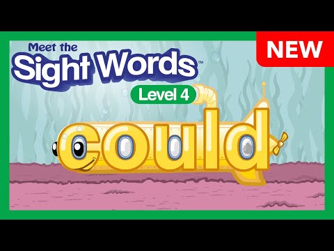 NEW! Meet the Sight Words Level 4 - "could"