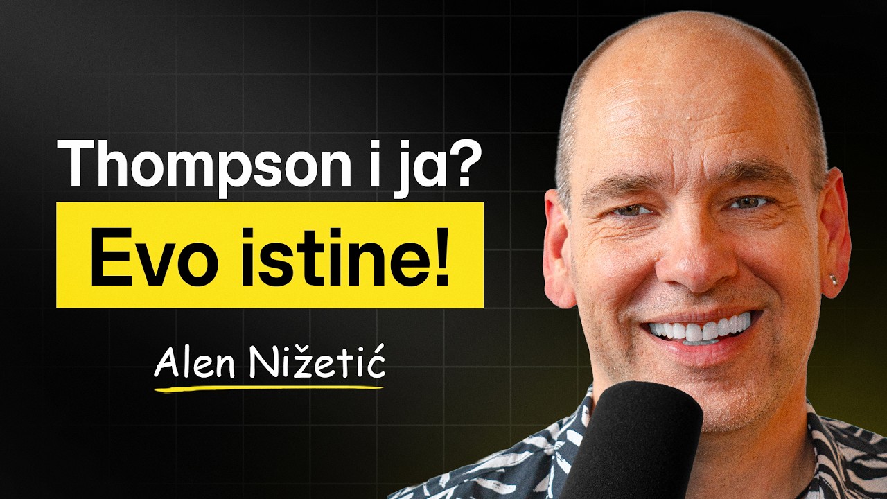 Alen Nižetić otkriva ISTINU o Thompsonu, Zaradi na Sceni + Priče o Spotu za 15.000€ i 7 godina Pauze