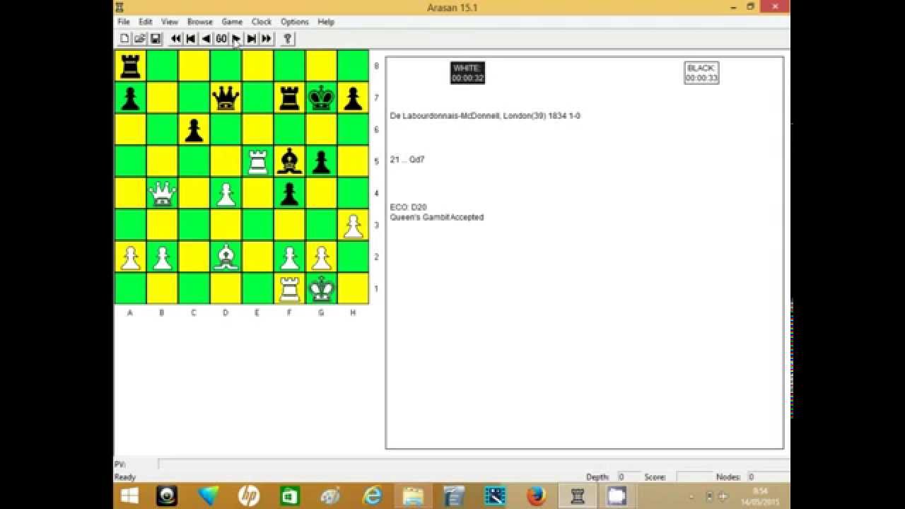 Labordonnais vs McDonnell 3. Chess. Ajedrez.