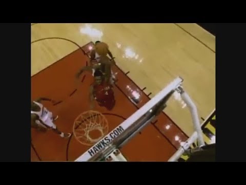 Josh Smith Block & And1 Dunk Vs. Raptors, 2006-07