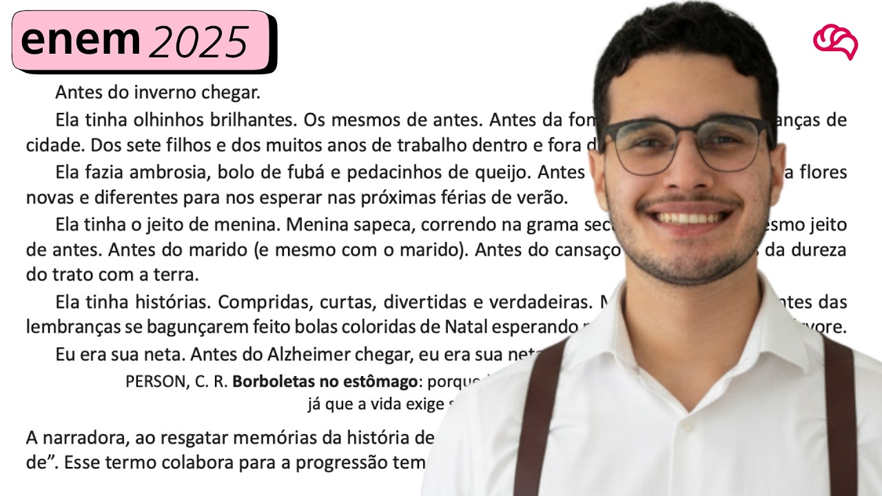 Resolução em Vídeo — Questão 17 ENEM 2025