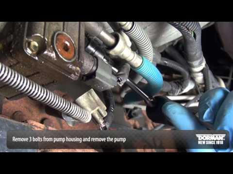 Dorman's fuel pump installation