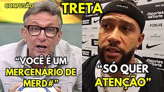 TRETA! CONFUSÃO ENTRE CRAQUE NETO E MEMPHIS DEPAY VAI ACABAR NO TRIBUNAL!