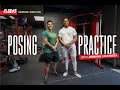 My First Men’s Physique Show VLOG #5 | Posing Practice with Jermaine Castaneda