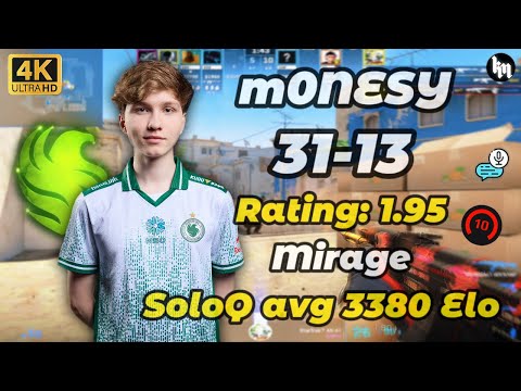m0NESY (31-13) SoloQ avg3380 Elo (mirage) | Jan 6, 2026 #cs2 #m0nesy