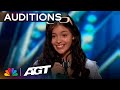 Summer Rios WOWS Simon Cowell with "Something in the Orange" | Auditions | AGT 2023