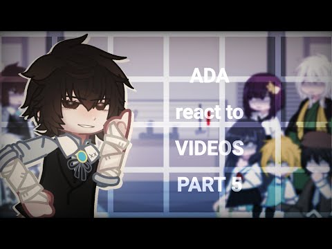 Armed Detective Agency react to Videos PART 5 || SukiDa || Bungou Stray Dogs || X2 speed