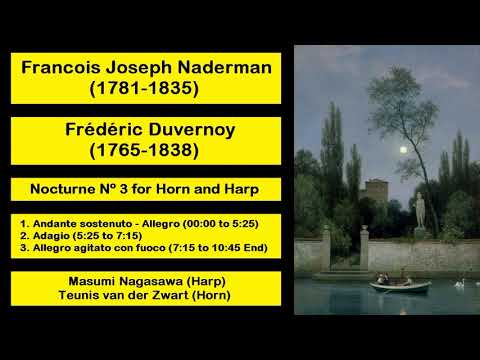 F.J. Naderman and F. Duvernoy - Nocturne Nº 3 for Horn and Harp