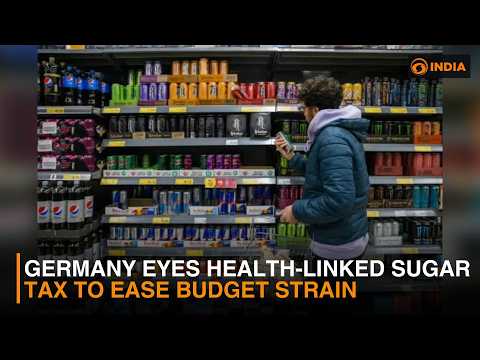 Germany eyes health-linked sugar tax to ease budget strain