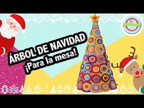 Ideas para Navidad - Árbol DE Navidad hecho con fieltro - Decoración navideña para la casa