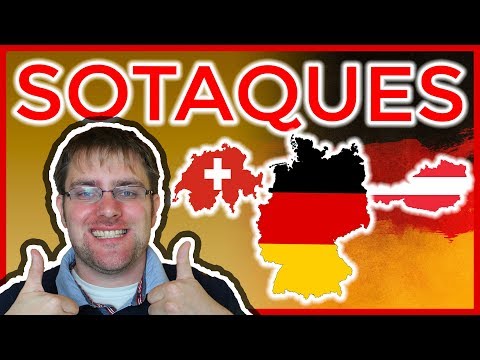 SOTAQUE ALEMÃO Na Alemanha, Suiça e Áustria ?????? | COMPARAÇÃO
