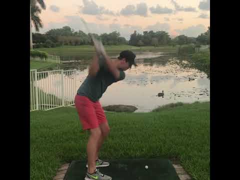 DUSTIN JOHNSON GOLF SWING IMPRESSION