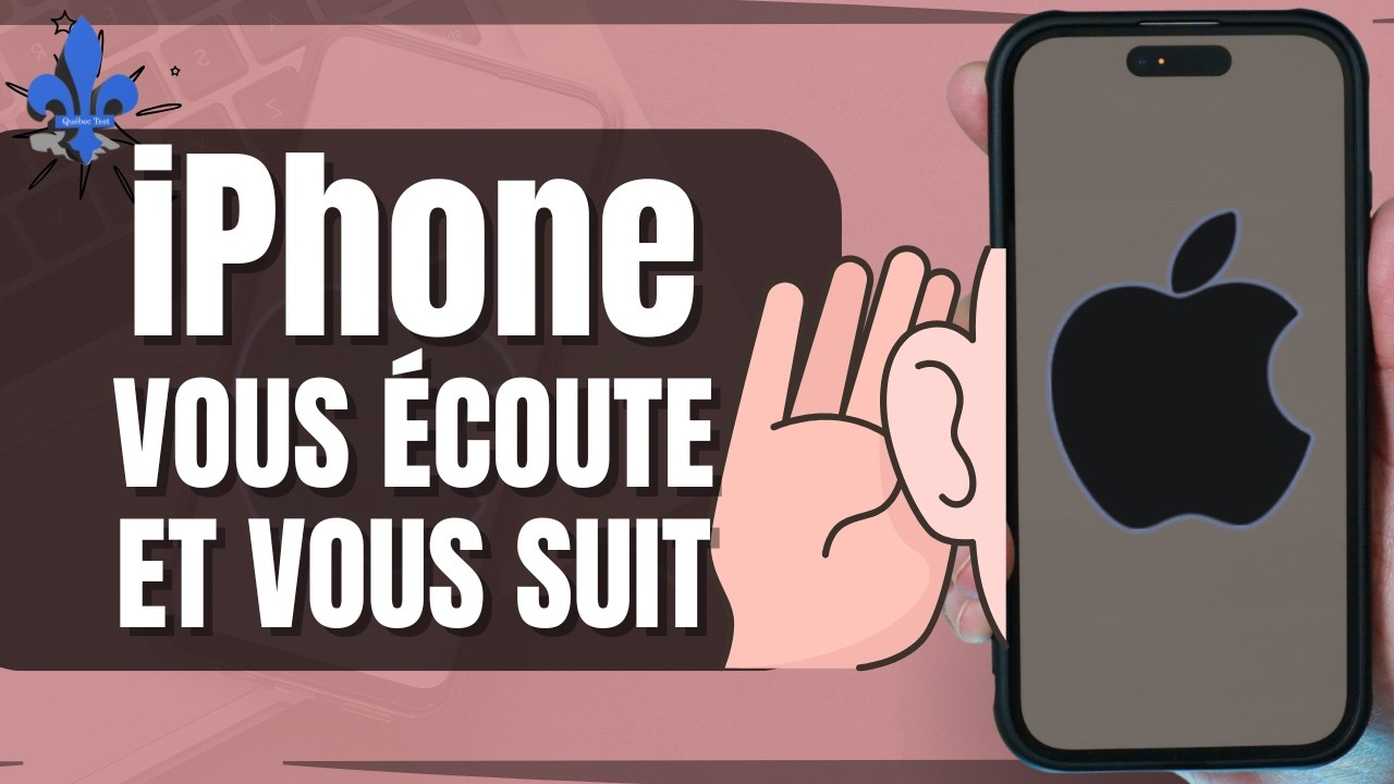 Votre iPhone vous espionne et vous écoute – Désactivez ça maintenant !