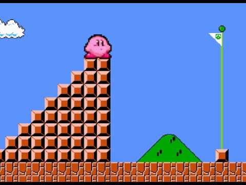 Kirby would be OP in Super Mario Bros
