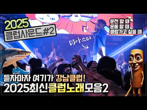 🌟듣자마자 여기가 강남클럽! 2025 클럽음악MIX2🌟𝘿𝙅 𝘼𝙎𝙏𝙀𝙍 𝙈𝙄𝙓𝙎𝙀𝙏 (광고없음)