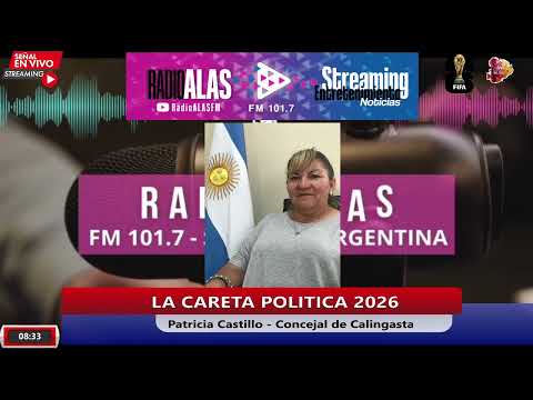 PATRICIA CASTILLO - CONCEJAL DE CALINGASTA - LA CARETA POLITICA - 19-06-26