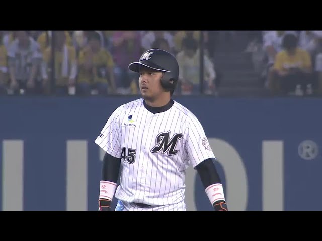【2回裏】マリーンズ・田村 同期のライバル タイガース・藤浪からタイムリー!! 2016/6/9 M-T