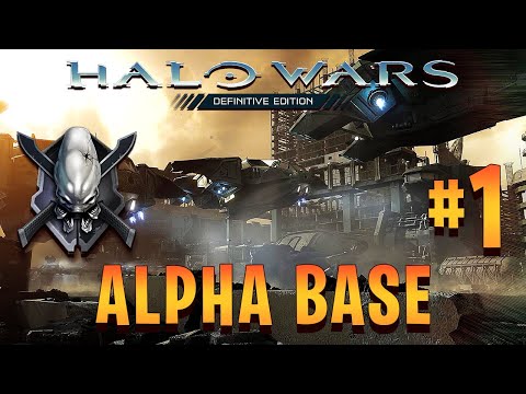 Halo Wars: Definitive Edition | Legendary Walkthrough | Alpha Base [Mission 1] | GOLD MEDAL