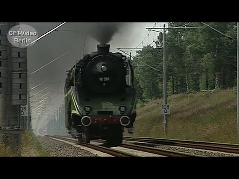 Schnellfahrlok 18 201 mit 180 km/h