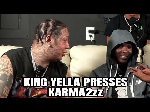 KING Yella Loses it Fast SPITS on Karma2zz & Tries to FIGHT 607Unc 😳