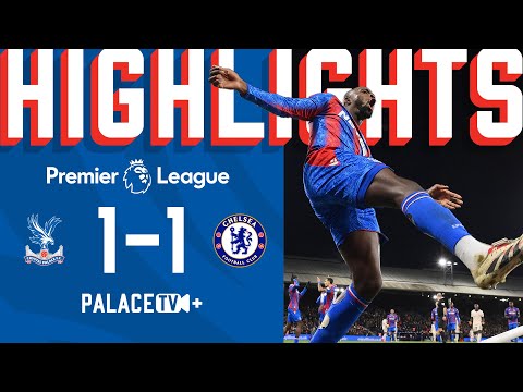 PALMER and MATETA score in DRAW | Crystal Palace 1-1 Chelsea | PREMIER LEAGUE MATCH HIGHLIGHTS