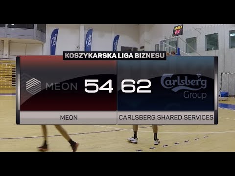 MEON vs Carlsberg Group - 20 kolejka - II Liga Poznań - Koszykarska Liga Biznesu