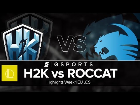 Highlights: H2K vs ROC (EU LCS Summer W1D1 Full Series)
