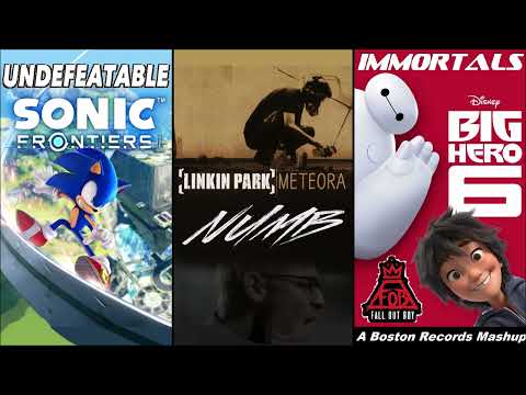Linkin Park, Fall Out Boy, Sonic Frontiers - Undefeatable Numb Immortals (A Boston Records Mashup)