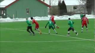 preview picture of video 'Breddelagets treningskamp mot Drøbak/Frogn 2 den 20. januar 2013.'