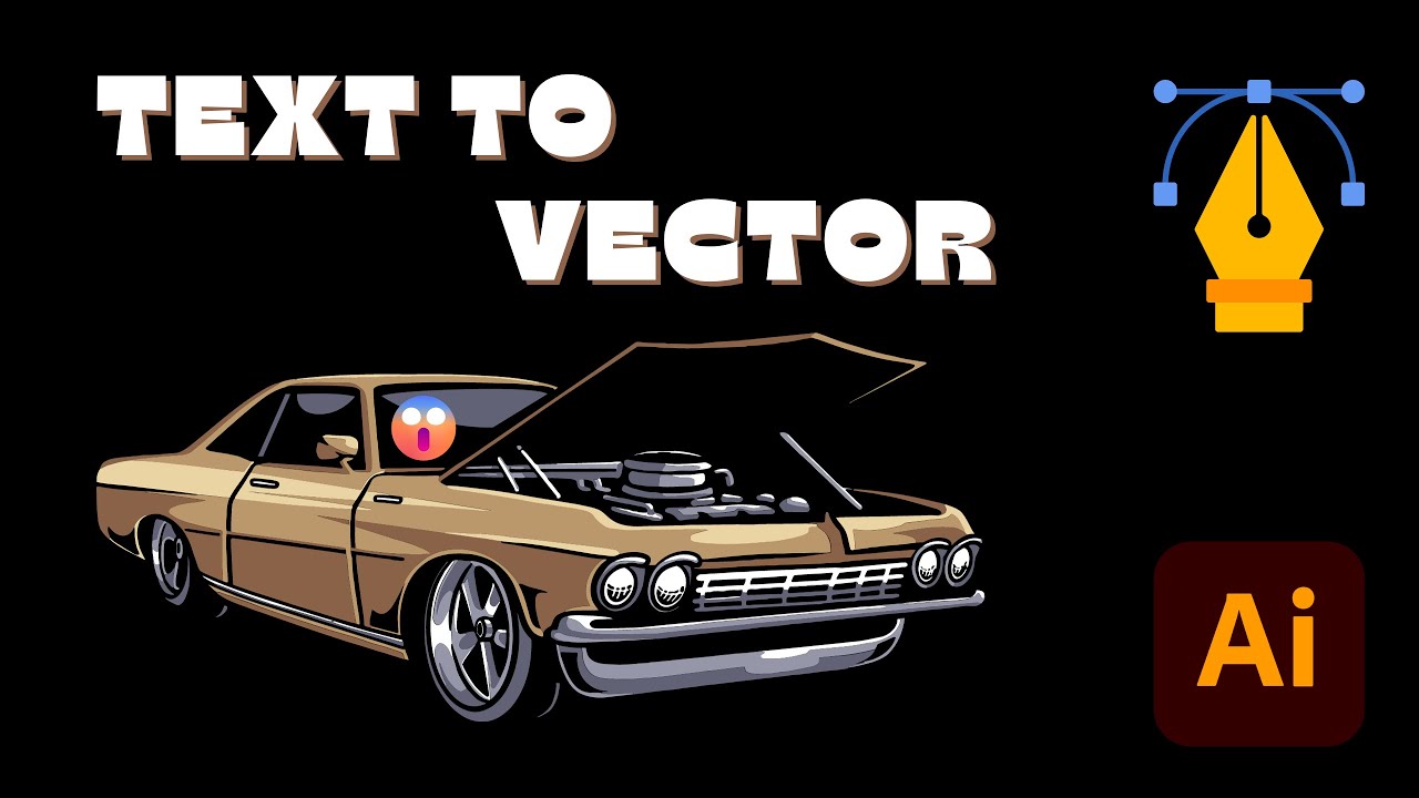 Adobe Illustrator 2024: Text to Vector Graphic Is AMAZING - Detailed Tutorial