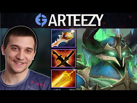 EG.ARTEEZY WRAITH KING WITH 20 KILLS - DOTA 2 7.29 GAMEPLAY