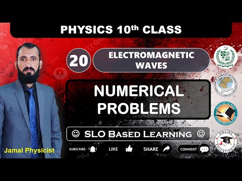 Numerical Problems | Chapter 20 Electromagnetic Waves | 10th Physics NBF | FBISE #numerical