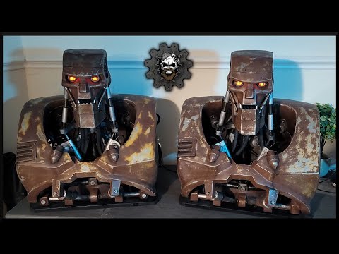 1:1 ABC Warrior - Judge dredd War Robot Bust