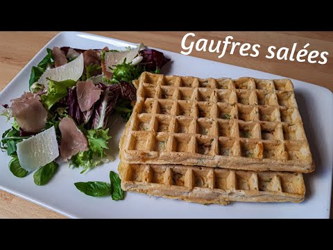 Recette Gaufres à la tomate et basilic