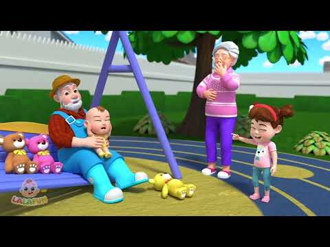 Farm Animals on the Swing Song | Newborn Nursery Rhymes & Baby Songs
