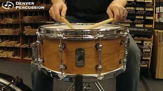 Video thumbnail for Mapex 6x14" Black Panther Design Lab "Cherry Bomb" Snare Drum by Denver Percussion