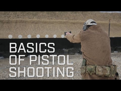 How to Shoot a Pistol | Handgun | Special Forces Fundamentals | Tactical Rifleman