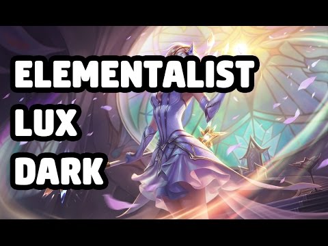 ELEMENTALIST LUX DARK SKIN SPOTLIGHT - LEAGUE OF LEGENDS
