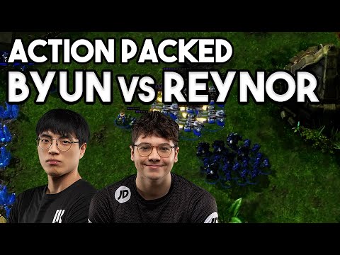 Hype Terran vs Zerg! Byun vs Reynor Delivers The Action