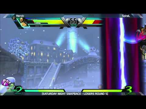UMVC3: Heroic vs SpiraL - Saturday Night Snapback 6.2
