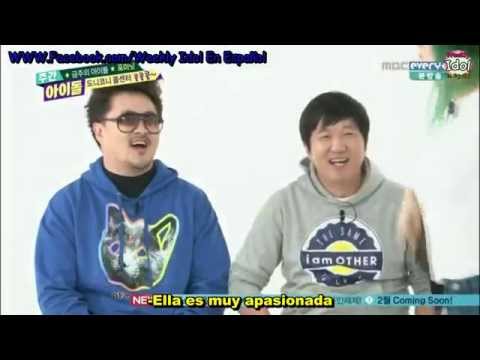 Sub Español 150211 weekly idol 4minute parte 3