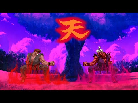 Evil Ryu Vs Shin Akuma - Street Fighter Epicness - Secret Boss Battle [Capcom Vs SNK 3][CVS/PotS]