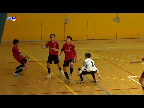 Resum Futsal Arenys de Mar - FS Ripollet (Divisió d'Honor Infantil FS)