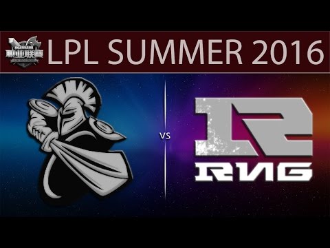[LoL Highlights] NB vs RNG Game 1 | LPL Summer 2016 (26.06.2016) - Newbee vs Royal Never Give Up